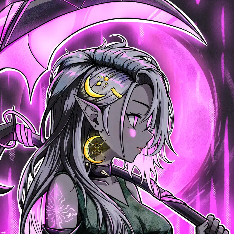 Dark Elf by @ttsd_art | mallow